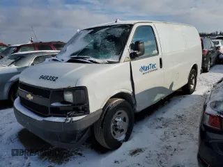 2017 Chevrolet Express Cargo z VIN 1GCWGAFF9H1289313, wystawiony jako Copart lot #86978034 z przebiegiem 202 794 mil mil oraz Szkoda całkowita • Salvage title. Historia ofert i sprzedaży dostępna na DreamBid. Obrazek 1.