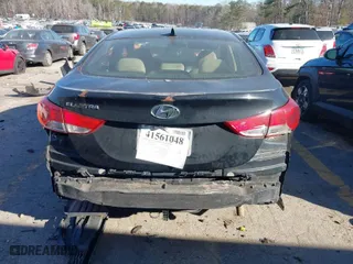 2013 Hyundai Elantra Limited with VIN 5NPDH4AE8DH308358, listed as a IAAI auction lot 41655206 with 1 mi miles. Bid and sale history available at carsss.com. Image 12.