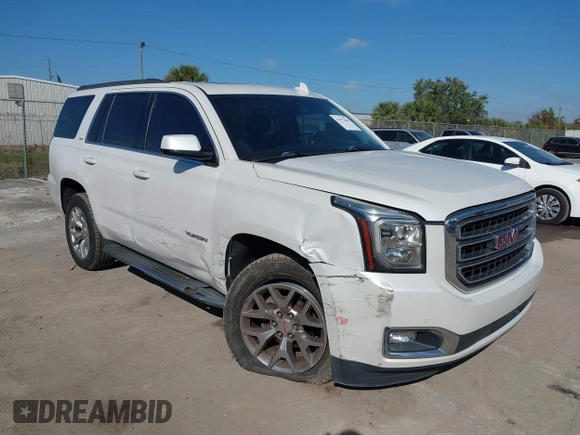2017 GMC Yukon SLT with VIN 1GKS1BKC7HR368759, listed as a IAAI auction lot 41477644 with 1 mi miles. Bid and sale history available at carsss.com. Image 1.