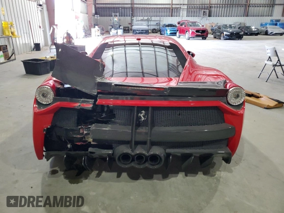 2011 Ferrari 458 Italia z VIN ZFF67NFA2B0180802, wystawiony jako Copart lot #78984894 z przebiegiem 33 420 mil mil oraz Szkody całkowita. Historia ofert i sprzedaży dostępna na DreamBid. Obrazek 6.