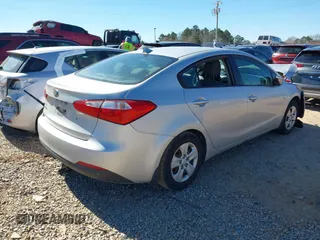 2015 Kia Forte LX with VIN KNAFK4A69F5364361, listed as a IAAI auction lot 41636506 with 1 mi miles. Bid and sale history available at carsss.com. Image 4.