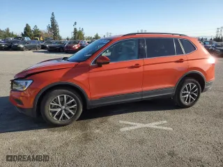 2019 Volkswagen Tiguan SE with VIN 3VV3B7AX4KM098849, listed as a Copart auction lot 47204755 with 45,122 mi miles and Salvage Title. Bid and sale history available at carsss.com. Image 1.
