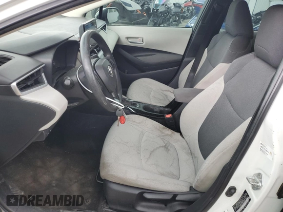 2020 Toyota Corolla L with VIN 5YFDPRAEXLP067632, listed as a Copart auction lot 52590175 with 113,042 mi miles and Clean Title. Bid and sale history available at DreamBid. Image 7.