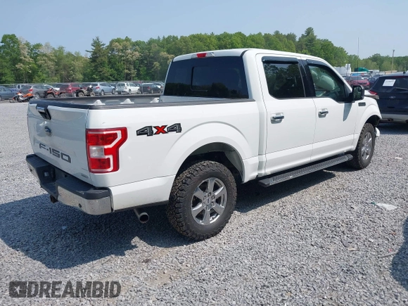 2019 Ford F-150 XL with VIN 1FTEW1E44KFC73383, listed as a IAAI auction lot 42414579 with 204,997 mi miles and . Bid and sale history available at DreamBid. Image 4.