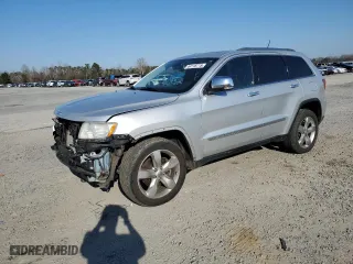 2012 Jeep Grand Cherokee Limited with VIN 1C4RJFBT4CC277090, listed as a Copart auction lot 44118715 with 182,553 mi miles and Salvage Title. Bid and sale history available at carsss.com. Image 1.