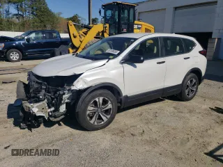 2020 Honda CR-V LX with VIN 5J6RW2H23LL017833, listed as a Copart auction lot 53199655 with 0 mi miles and Salvage Title. Bid and sale history available at carsss.com. Image 1.