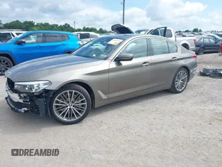 2018 BMW 5 Series 530i xDrive with VIN WBAJA7C55JG909519, listed as a IAAI auction lot 42650263 with 57,077 mi miles and . Bid and sale history available at DreamBid. Image 2.