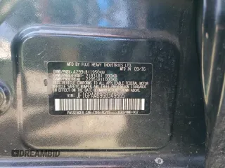 2016 Subaru Impreza 2.0i with VIN JF1GPAA69G8349565, listed as a Copart auction lot 60989775 with 124,007 mi miles and Salvage title. Bid and sale history available at DreamBid. Image 12.