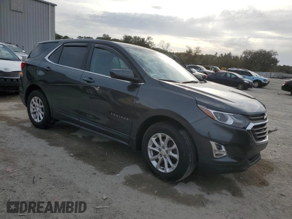 2018 Chevrolet Equinox LT with VIN 3GNAXJEV3JS552622, listed as a Copart auction lot 47619245 with 80,294 mi miles and Salvage title. Bid and sale history available at DreamBid. Image 4.