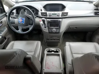 2014 Honda Odyssey Touring z VIN 5FNRL5H91EB063390, wystawiony jako Copart lot #54482545 z przebiegiem Nie podano mil oraz Szkoda całkowita • Salvage title. Historia ofert i sprzedaży dostępna na DreamBid. Obrazek 8.