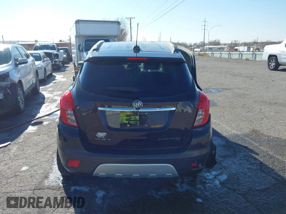 2016 Buick Encore Leather with VIN KL4CJGSBXGB616816, listed as a IAAI auction lot 41048018 with 83,047 mi miles. Bid and sale history available at carsss.com. Image 17.