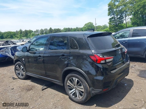 2023 Mitsubishi Outlander Sport ES with VIN JA4ARUAU2PU008729, listed as a IAAI auction lot 39558734 with 7,466 mi miles. Bid and sale history available at carsss.com. Image 3.