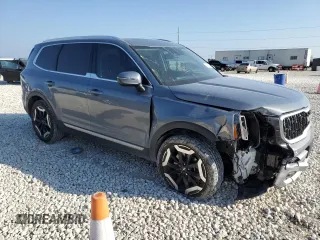 2024 Kia Telluride EX X-Line z VIN 5XYP3DGC8RG447454, wystawiony jako Copart lot #44352605 z przebiegiem 22 669 mil mil oraz Szkody całkowita. Historia ofert i sprzedaży dostępna na DreamBid. Obrazek 4.