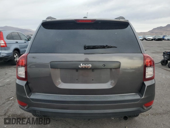 2017 Jeep Compass Sport with VIN 1C4NJCBA1HD118038, listed as a Copart auction lot 49056515 with 101,505 mi miles and Salvage Title. Bid and sale history available at carsss.com. Image 6.