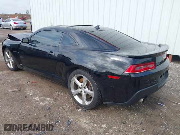 2015 Chevrolet Camaro SS with VIN 2G1FK1EJ4F9303916, listed as a IAAI auction lot 42123957 with 103,380 mi miles and . Bid and sale history available at DreamBid. Image 3.
