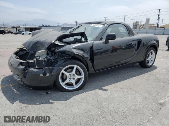 2000 Toyota MR2 z VIN JTDFR3200Y0006035, wystawiony jako Copart lot #56325275 z przebiegiem 143 879 mil mil oraz Szkoda całkowita • Salvage title. Historia ofert i sprzedaży dostępna na DreamBid. Obrazek 1.