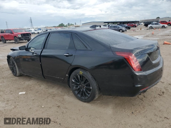 2017 Cadillac CT6 Premium Luxury AWD with VIN 1G6KF5RS8HU196723, listed as a Copart auction lot 51055025 with 140,436 mi miles and Salvage title. Bid and sale history available at DreamBid. Image 2.