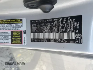 2014 Toyota Corolla L with VIN 2T1BURHE5EC095816, listed as a Copart auction lot 59972315 with 127,330 mi miles and Clean title. Bid and sale history available at DreamBid. Image 12.