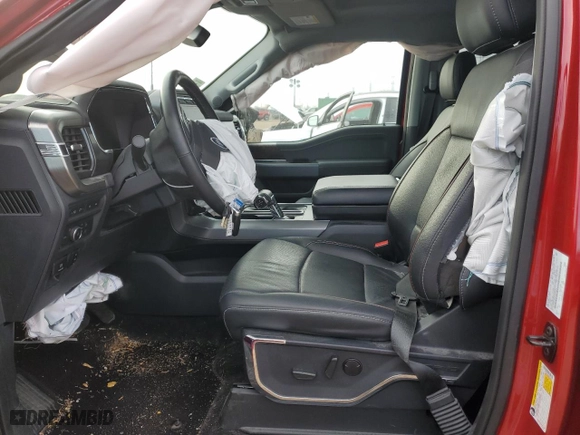 2022 Ford F-150 XL with VIN 1FTFW1E89NKD60635, listed as a Copart auction lot 43314265 with 0 mi miles and Salvage Title. Bid and sale history available at carsss.com. Image 7.