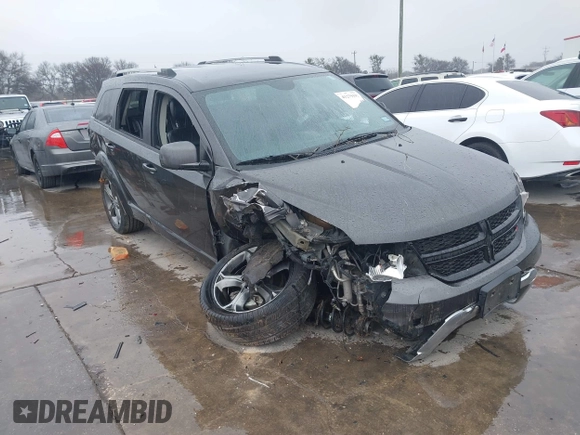 2016 Dodge Journey Crossroad Plus z VIN 3C4PDCGG3GT143609, wystawiony jako IAAI lot #41279192 z przebiegiem 181 148 mil mil oraz . Historia ofert i sprzedaży dostępna na DreamBid. Obrazek 1.