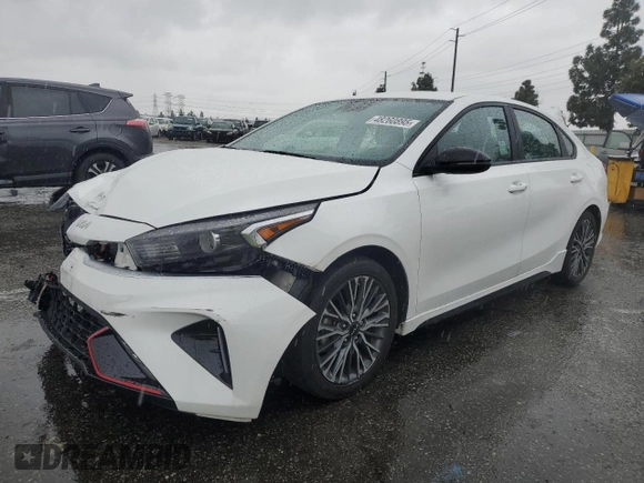 2023 Kia Forte GT-Line with VIN 3KPF54AD1PE578632, listed as a Copart auction lot 48260895 with 41,190 mi miles and Salvage Title. Bid and sale history available at carsss.com. Image 1.