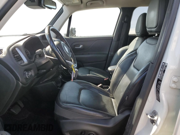 2018 Jeep Renegade Limited with VIN ZACCJADBXJPH38377, listed as a Copart auction lot 45417755 with 81,189 mi miles and Salvage title. Bid and sale history available at DreamBid. Image 7.
