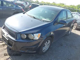2015 Chevrolet Sonic LT with VIN 1G1JC5SH5F4167783, listed as a IAAI auction lot 42133841 with 203,404 mi miles and . Bid and sale history available at DreamBid. Image 2.