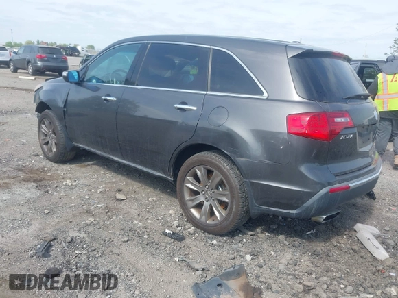 2010 Acura MDX Advance with VIN 2HNYD2H51AH520508, listed as a IAAI auction lot 42124561 with 191,970 mi miles and . Bid and sale history available at DreamBid. Image 3.