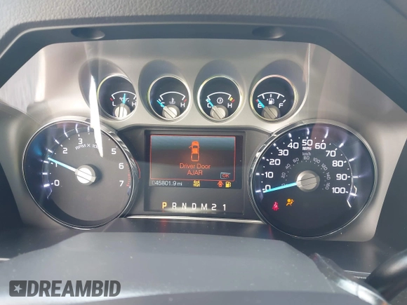 2016 Ford F-250 Lariat with VIN 1FT7W2B65GEB10257, listed as a IAAI auction lot 42662205 with 45,801 mi miles and . Bid and sale history available at DreamBid. Image 7.