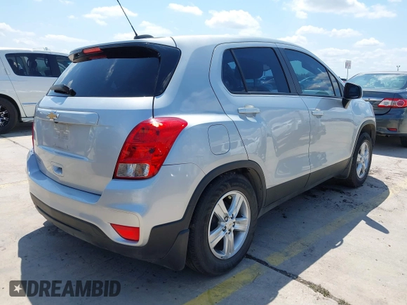 2021 Chevrolet Trax LS with VIN KL7CJKSB8MB307752, listed as a IAAI auction lot 42320660 with 60,761 mi miles and . Bid and sale history available at DreamBid. Image 4.