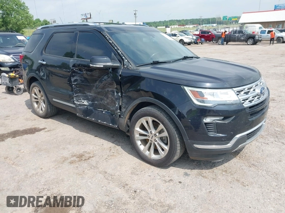 2019 Ford Explorer Limited with VIN 1FM5K7FH0KGA72022, listed as a IAAI auction lot 42277065 with 124,790 mi miles and . Bid and sale history available at DreamBid. Image 1.