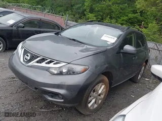 2014 Nissan Murano SL with VIN JN8AZ1MU7EW420084, listed as a IAAI auction lot 42101828 with 124,699 mi miles. Bid and sale history available at carsss.com. Image 21.