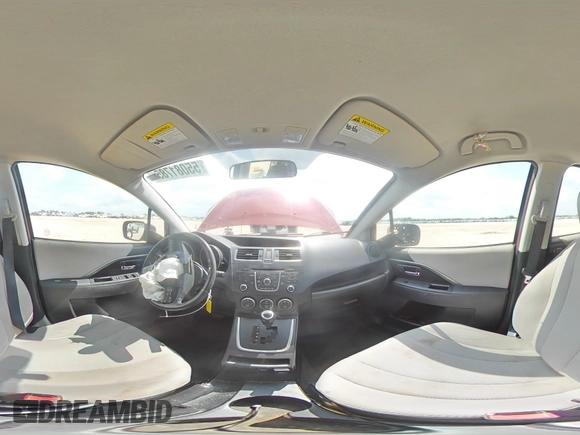2013 Mazda 5 Touring with VIN JM1CW2CL8D0152322, listed as a Copart auction lot 55081785 with 149,122 mi miles and Salvage title. Bid and sale history available at DreamBid. Image 16.