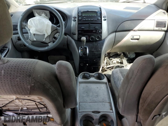 2006 Toyota Sienna CE with VIN 5TDZA23C66S413293, listed as a Copart auction lot 54765815 with Not Provided miles and Salvage Title. Bid and sale history available at DreamBid. Image 8.