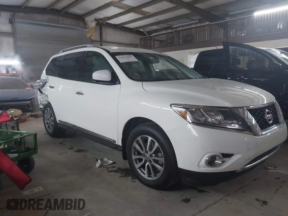 2016 Nissan Pathfinder S with VIN 5N1AR2MN1GC638872, listed as a IAAI auction lot 41614587 with 92,975 mi miles and . Bid and sale history available at DreamBid. Image 13.