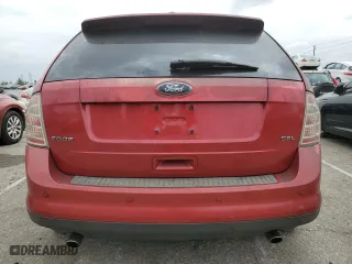 2010 Ford Edge SEL with VIN 2FMDK3JC7ABA20523, listed as a Copart auction lot 53497535 with 164,089 mi miles and Salvage Title. Bid and sale history available at carsss.com. Image 6.