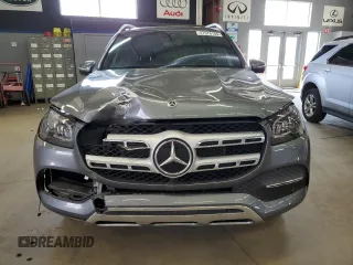 2021 Mercedes-Benz GLS 450 with VIN 4JGFF5KE1MA433451, listed as a Copart auction lot 47578184 with 30,296 mi miles and Salvage Title. Bid and sale history available at DreamBid. Image 5.