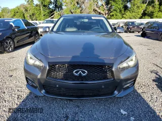2017 Infiniti Q50 3.0t Premium with VIN JN1EV7AR3HM830234, listed as a Copart auction lot 52978005 with 74,077 mi miles and Clean Title. Bid and sale history available at carsss.com. Image 5.