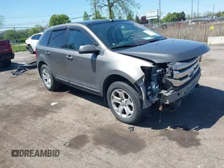 2014 Ford Edge SEL z VIN 2FMDK4JC2EBA53506, wystawiony jako IAAI lot #42237861 z przebiegiem 110 330 mil mil oraz . Historia ofert i sprzedaży dostępna na DreamBid. Obrazek 1.