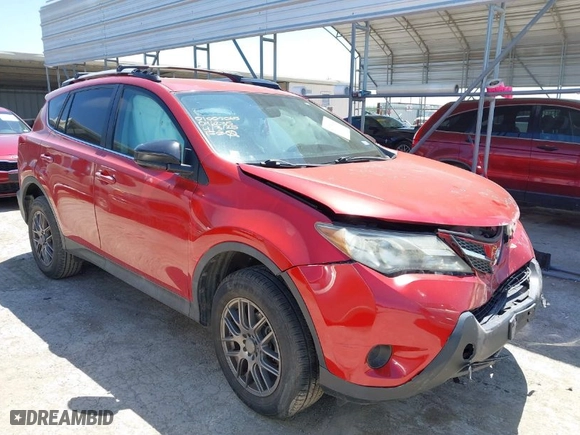 2014 Toyota RAV4 LE with VIN 2T3ZFREV8EW096235, listed as a IAAI auction lot 41974338 with 88,478 mi miles. Bid and sale history available at carsss.com. Image 1.