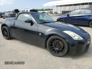 2006 Nissan 350Z Touring with VIN JN1AZ36A96M457034, listed as a Copart auction lot 53191625 with 134,572 mi miles and Salvage Title. Bid and sale history available at carsss.com. Image 4.
