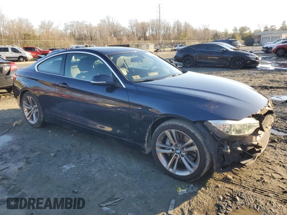 2016 BMW 4 Series 435i xDrive z VIN WBA3R5C51GK371123, wystawiony jako Copart lot #44776125 z przebiegiem 110 091 mil mil oraz Szkoda całkowita • Salvage title. Historia ofert i sprzedaży dostępna na DreamBid. Obrazek 4.