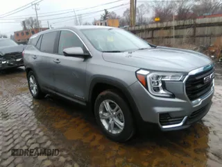 2023 GMC Terrain SLE with VIN 3GKALMEG7PL196755, listed as a IAAI auction lot 41410132 with 12,206 mi miles. Bid and sale history available at carsss.com. Image 1.