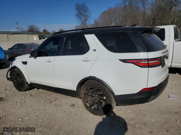2020 Land Rover Discovery HSE with VIN SALRR2RV6L2416191, listed as a Copart auction lot 86483924 with 50,242 mi miles and Salvage Title. Bid and sale history available at carsss.com. Image 2.