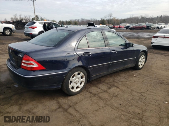2006 Mercedes-Benz C 280 Luxury with VIN WDBRF92H66F809018, listed as a Copart auction lot 46589205 with 170,541 mi miles and Salvage Title. Bid and sale history available at DreamBid. Image 3.