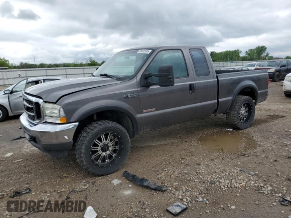 2004 Ford F-250 XL z VIN 1FTNX21P54ED17094, wystawiony jako Copart lot #55435195 z przebiegiem 172 934 mil mil oraz Szkoda całkowita • Salvage title. Historia ofert i sprzedaży dostępna na DreamBid. Obrazek 1.