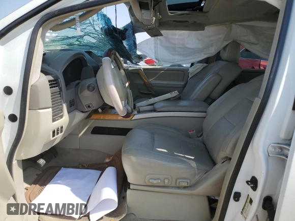 2007 Infiniti QX56 with VIN 5N3AA08C47N802888, listed as a Copart auction lot 65978244 with 0 mi miles and Salvage Title. Bid and sale history available at carsss.com. Image 7.