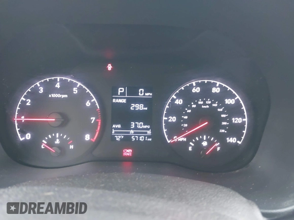 2019 Hyundai Accent SE with VIN 3KPC24A39KE055659, listed as a IAAI auction lot 41048549 with 57,101 mi miles. Bid and sale history available at carsss.com. Image 7.