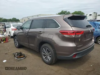 2017 Toyota Highlander XLE with VIN 5TDJZRFH6HS398965, listed as a Copart auction lot 59019535 with Not provided miles and Salvage title. Bid and sale history available at DreamBid. Image 2.