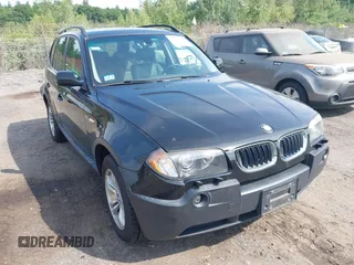 2005 BMW X3 3.0i with VIN WBXPA934X5WD23576, listed as a IAAI auction lot 42686110 with 228,020 mi miles and . Bid and sale history available at DreamBid. Image 1.